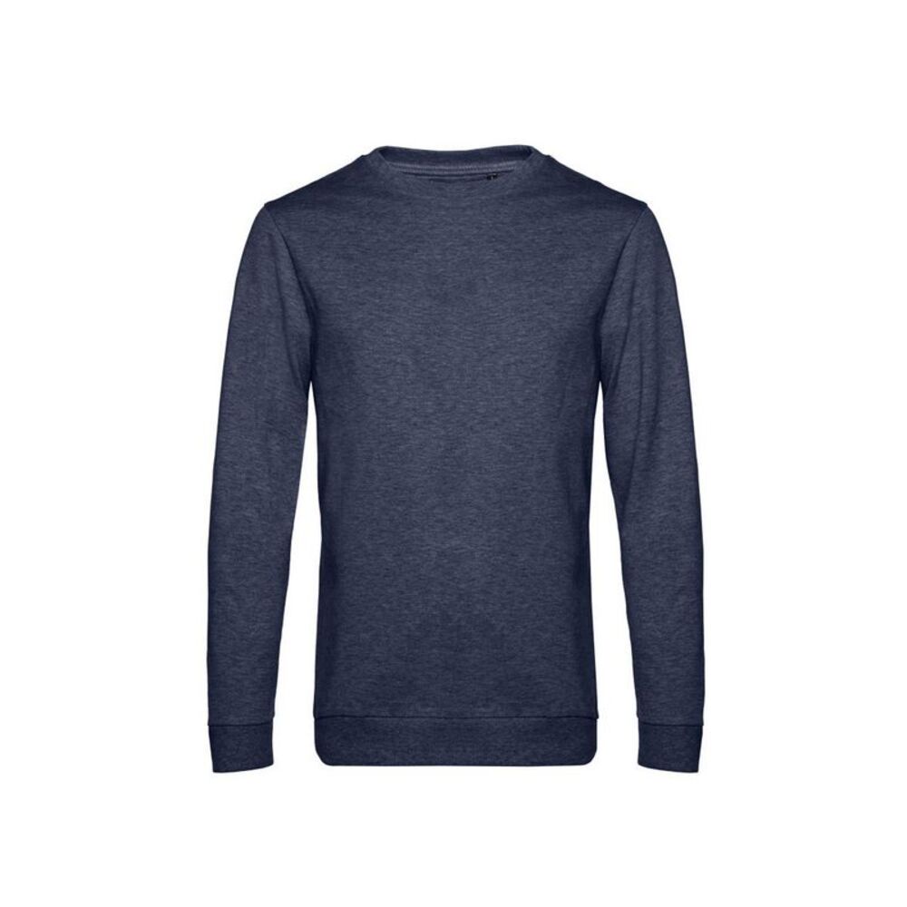 B&C Mens Set-in Sweatshirt / Heather Navy
